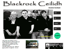 Tablet Screenshot of blackrockceilidh.com